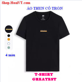 &Aacute;o Thun Nam 5S Cổ Tr&ograve;n, Chất Liệu Cotton Cao Cấp